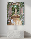 Stiller Garten - Kunstdruck