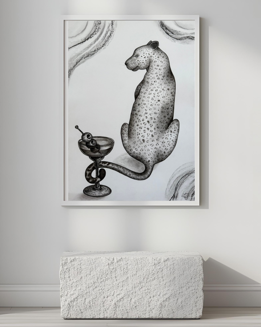 Wilde Eleganz - Kunstdruck