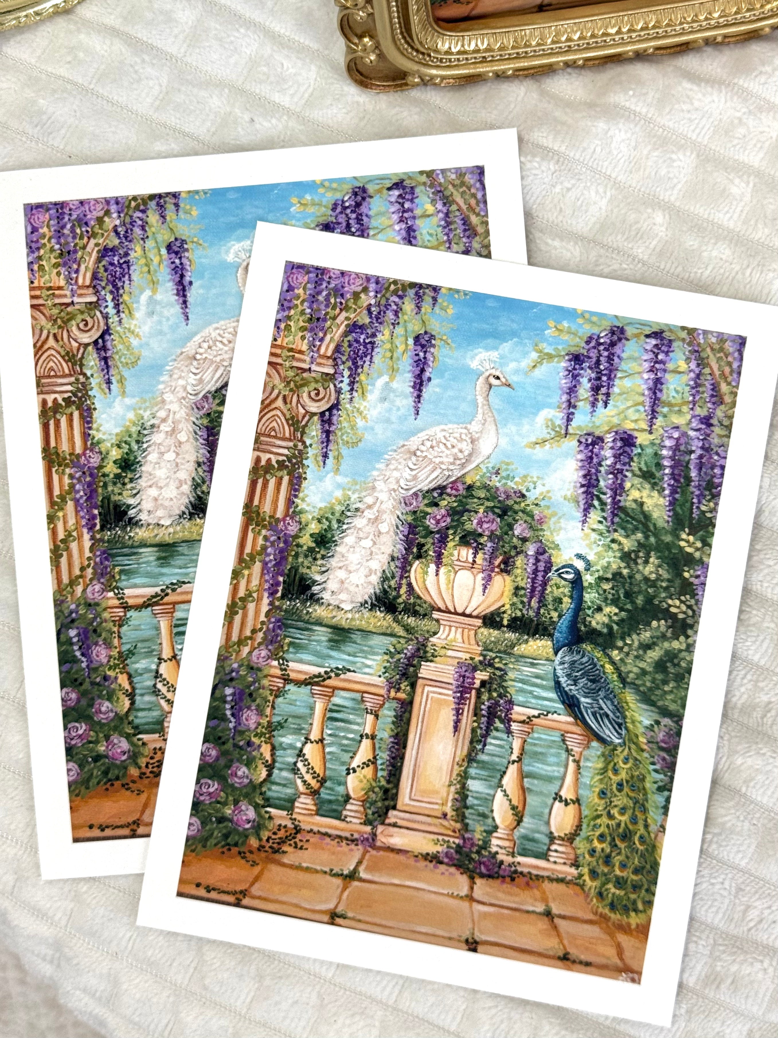 Geheimnisvoller Garten -  Limitierter Art Print